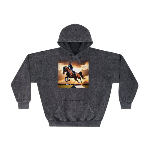 Equestrian Unisex Mineral Wash Hoodie