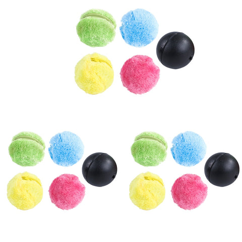 Magic Rolling Ball Toy Activation Ball Dog Cat Interactive Funny Chew Plush Electric Rolling Ball Pet Dog Cat Toy